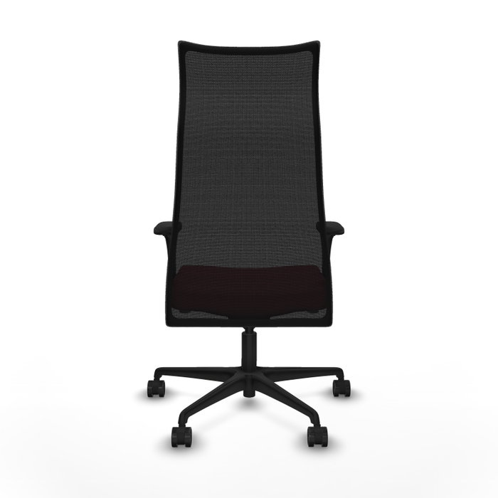 Piqueras y Crespo Chaise de Bureau Albacete Bordeaux et Noir Piqueras y Crespo Chaise de Bureau Albacete Bordeaux et Noir