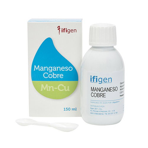 IFIGEN Manganèse-Cuivre (Mn-Cu) Oligo-éléments 150 ml IFIGEN Manganèse-Cuivre (Mn-Cu) Oligo-éléments 150 ml