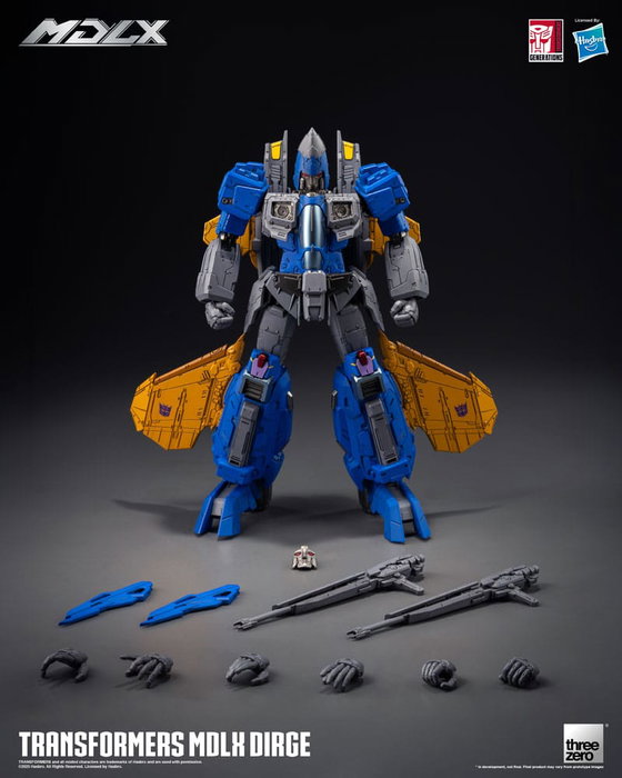 Transformers figurine MDLX Dirge 20 cm Transformers figurine MDLX Dirge 20 cm