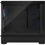 Fractal Design Pop Air RGB Black TG FD-C-POR1A-06 - Boîtier PC ATX Noir avec 3 Ventilateurs RGB, Contrôleur, Port USB 3.1 Type-C, Support Radiateurs