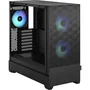 Fractal Design Pop Air RGB Black TG FD-C-POR1A-06 - Boîtier PC ATX Noir avec 3 Ventilateurs RGB, Contrôleur, Port USB 3.1 Type-C, Support Radiateurs