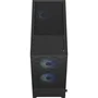 Fractal Design Pop Air RGB Black TG FD-C-POR1A-06 - Boîtier PC ATX Noir avec 3 Ventilateurs RGB, Contrôleur, Port USB 3.1 Type-C, Support Radiateurs