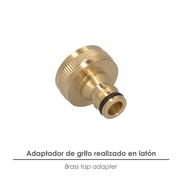 SATURNIA Adaptateur de tuyau en laiton 1'' femelle