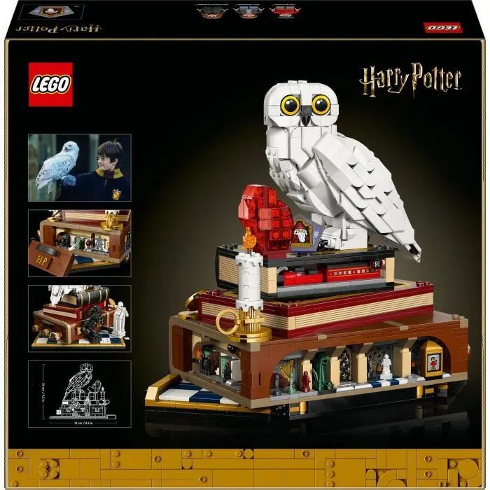 LEGO 76466 Harry Potter L'École des Sorciers - Édition Collector 25e Anniversaire Set de Construction DIY pour Adulte