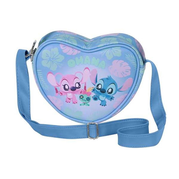 Sac à Bandoulière Lilo & Stitch Bleu 15,5 x 21 x 6,5 cm