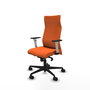 Piqueras Y Crespo Fauteuil Albacete Orange avec Mécanisme Synchrone