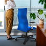 Piqueras Y Crespo Fauteuil Albacete Orange avec Mécanisme Synchrone