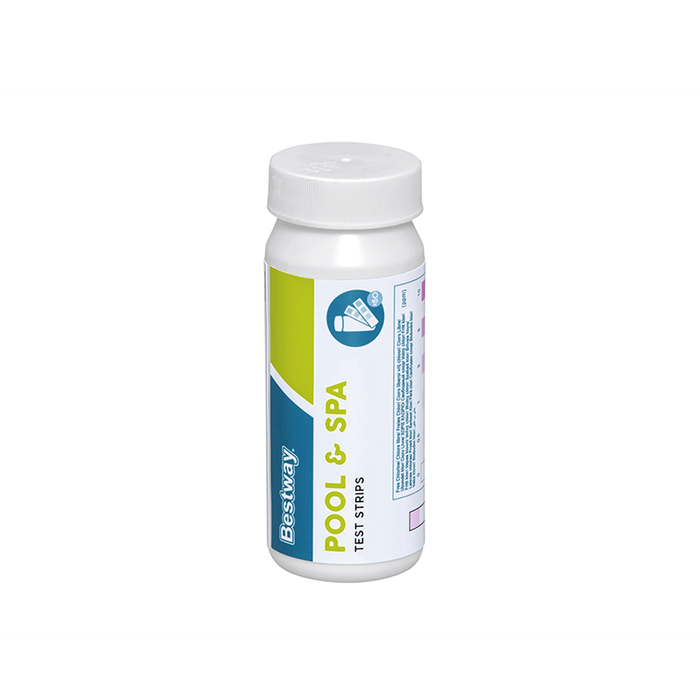 Bestway 58142 Tiges Réactives pour Test pH, Chlore et Alcalinité Piscine et Spa Système Chlore