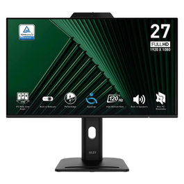 MSI MP272PMG 27" Moniteur IPS Full HD 120Hz Webcam Haut-parleurs HDMI DisplayPort USB Ergonomique