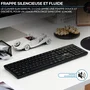 Bluestork Pack clavier et souris sans fil ultra-fin AZERTY