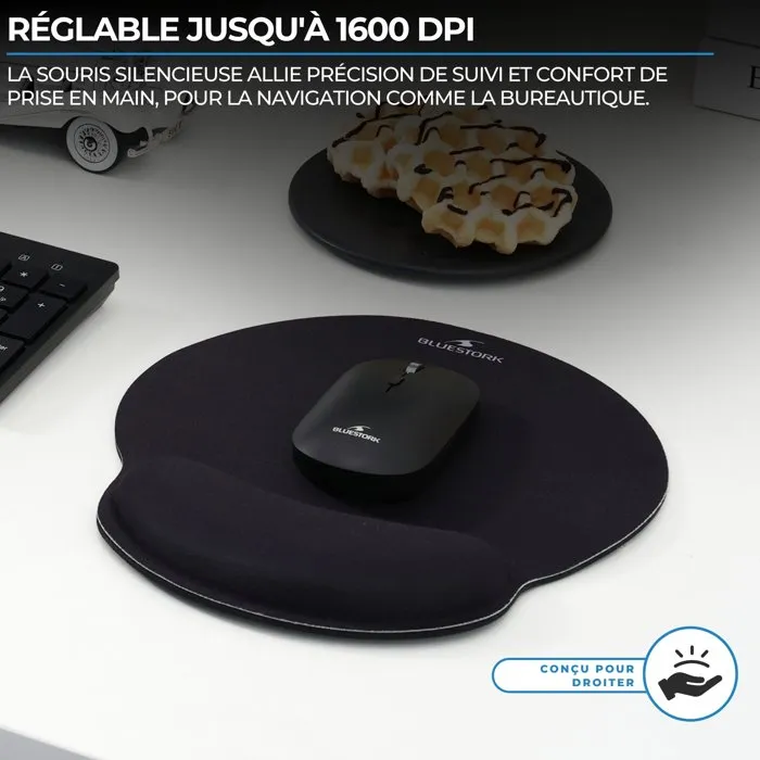 Bluestork Pack clavier et souris sans fil ultra-fin AZERTY Bluestork Pack clavier et souris sans fil ultra-fin AZERTY