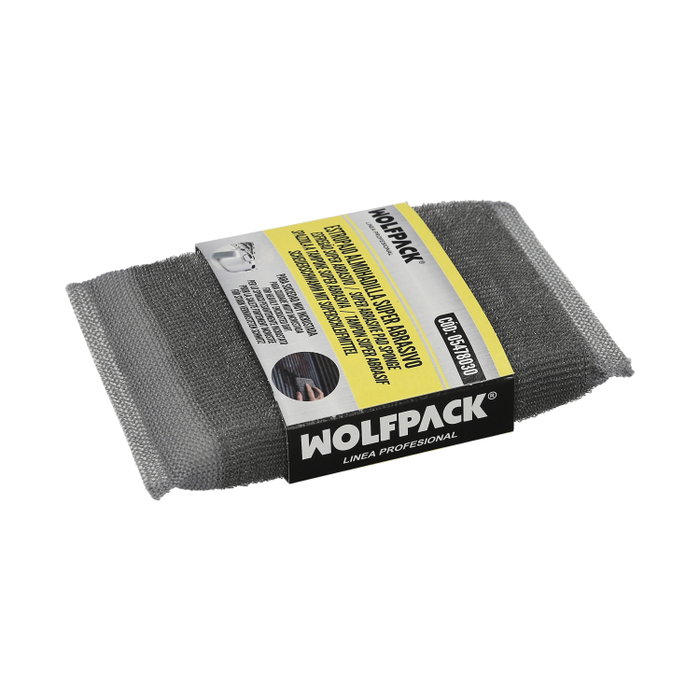 WOLFPACK LINEA PROFESIONAL Éponge Almohadilla Super Abrasivo grise