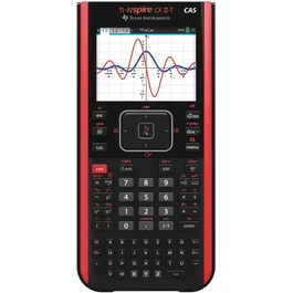 Texas Instruments TI-Nspire CX CAS II-T - Calculatrice graphique couleur avec CAS, Python et logiciel - Écran 3,2 pouces - Noir