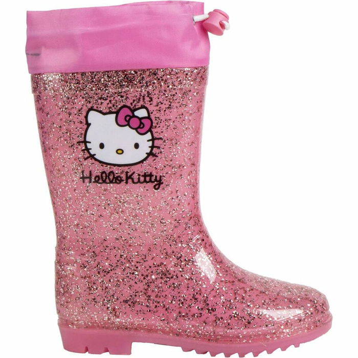 Bottes en Caoutchouc pour Enfants Hello Kitty Fuchsia 39