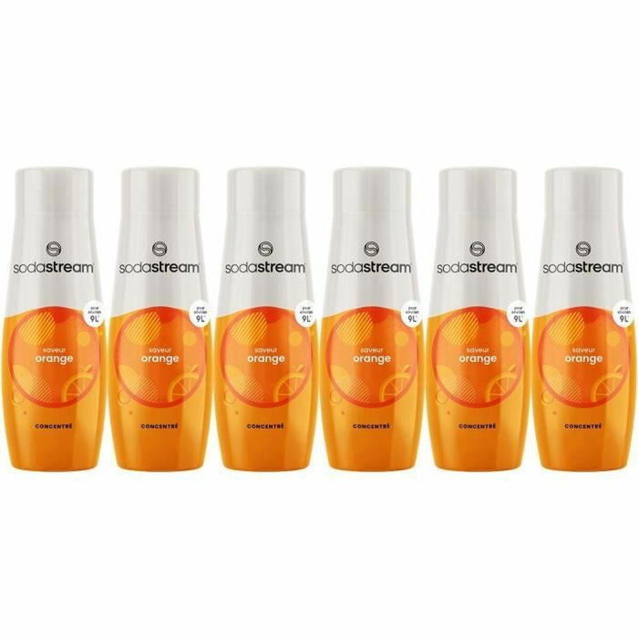 Sodastream Lot de 6 concentrés Orange