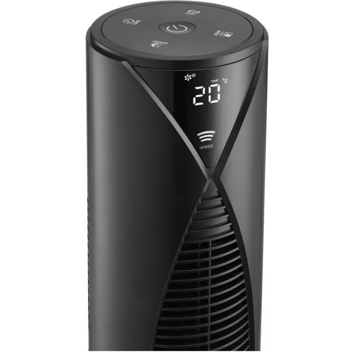 Sencor SFT 3800BK Ventilateur Tour 38" (96 cm) avec 3 Vitesses, 4 Modes, Télécommande et Minuterie - 45 W, Noir Sencor SFT 3800BK Ventilateur Tour 38" (96 cm) avec 3 Vitesses, 4 Modes, Télécommande et Minuterie - 45 W, Noir