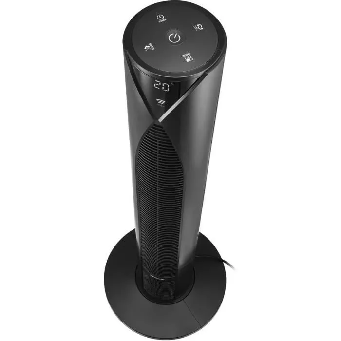 Sencor SFT 3800BK Ventilateur Tour 38" (96 cm) avec 3 Vitesses, 4 Modes, Télécommande et Minuterie - 45 W, Noir Sencor SFT 3800BK Ventilateur Tour 38" (96 cm) avec 3 Vitesses, 4 Modes, Télécommande et Minuterie - 45 W, Noir