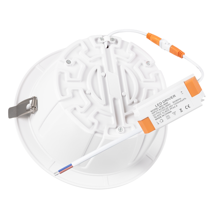 Spot LED Circulaire Downlight 40W 5600Lm 6000K Blanco Frío Anti-éblouissant UGR19