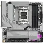 GIGABYTE B650M AORUS ELITE AX ICE Carte mère Micro-ATX pour AMD Ryzen 9000/8000/7000 (Socket AM5), Wi-Fi 6E, DDR5 (OC 8000 MHz), PCIe 5.0, LAN 2.5 GbE