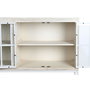 Buffet DKD Home Decor Blanc Métal Bois de manguier 170 x 45 x 100 cm