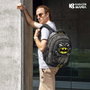 Karactermania Mochila Batman Run Plus Fan Caped - Grande capacité, port USB, matériau Ripstop résistant - 44 x 34 x 21 cm