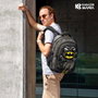 Karactermania Mochila Batman Run Plus Fan Caped - Grande capacité, port USB, matériau Ripstop résistant - 44 x 34 x 21 cm