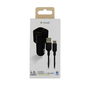 Chargeur de voiture Muvit for Change 1,2 m Noir