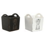 Home ESPRIT Panier à couverts Blanc Noir Bois d'épicéa
