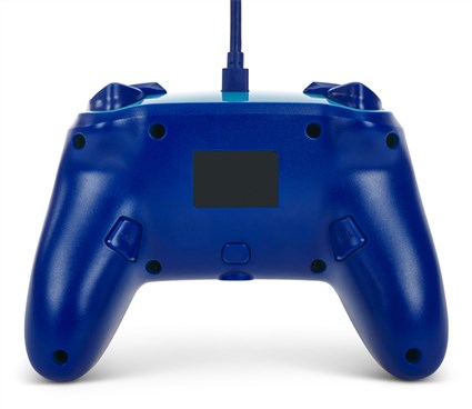 PowerA NSGP0202-01 Manette Améliorée avec Câble pour Nintendo Switch - Sonique Impulsion, 2 Boutons Programmable, Analogues Antifriction, Câble USB-C 3m