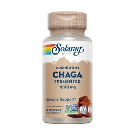Solaray Chaga Fermenté 500 mg 60 Capsules