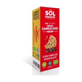 Sol Natural Cookies Bio Trigo Sarraceno Choco 179g