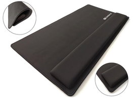 Sandberg Desk Pad Pro XXL - Tapis de bureau ergonomique antidérapant avec repose-poignet pour clavier et souris