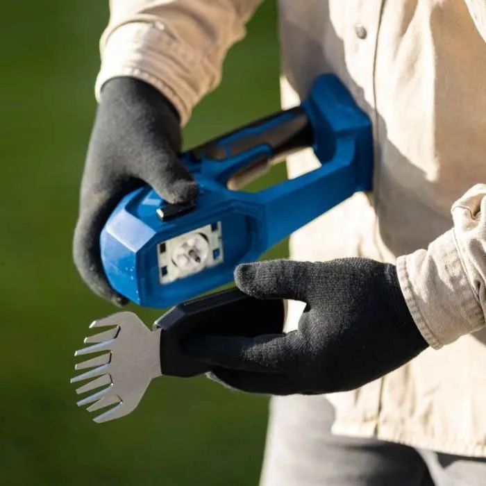 Scheppach C-HTGS200-X - Taille-haie et Coupe-bordures 2en1 sans fil 20V - Lame en acier trempé