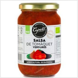 CAPELL Sauce Tomate aux Légumes ECO, Lot de 6 x 350g
