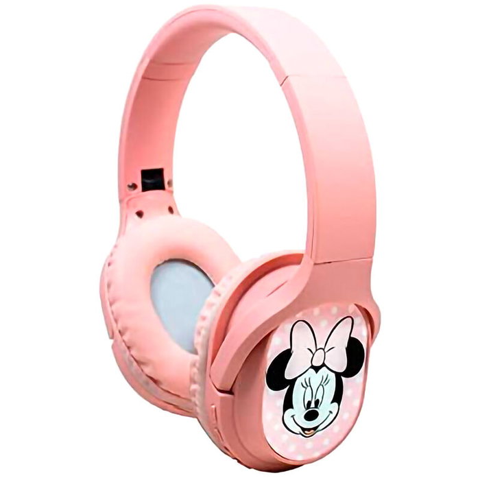 Disney - Casque audio sans fil Minnie - Bluetooth 5.0 - Micro HD - Batterie intégrée 500 mAh - Pliable - Certification CE Disney - Casque audio sans fil Minnie - Bluetooth 5.0 - Micro HD - Batterie intégrée 500 mAh - Pliable - Certification CE