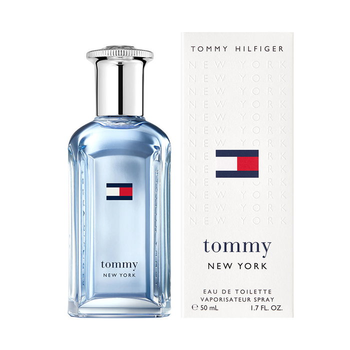 Tommy Hilfiger Tommy New York - Eau de Toilette Vaporisateur pour Homme 50 ml - Agrumes, Aromatiques, Notes Boisées