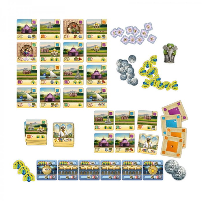 Devir Jeu de Société Ganges Cartes et Karma – Jeu de Cartes Stratégique Eurogame pour 2 à 4 Joueurs, à partir de 12 Ans, Version Française Devir Jeu de Société Ganges Cartes et Karma – Jeu de Cartes Stratégique Eurogame pour 2 à 4 Joueurs, à partir de 12 Ans, Version Française