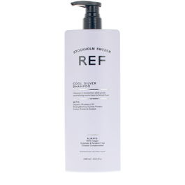Ref Shampoing ARGENT FRAIS 1000 ml - Neutralise les reflets chauds, apporte brillance argentée, soin capillaire sans sulfates.