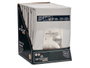 Giftdecor Set de 3 Draps 150 cm Gris - Housse 150x200 cm, drap plat 220x245 cm, taie 45x170 cm (Set de 12)