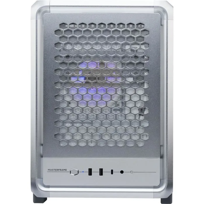 Cooler Master MasterFrame 400 Mesh Silver MF400M-SHNN-S00 Boîtier PC Gaming Micro-ATX Mini-ITX Cooler Master MasterFrame 400 Mesh Silver MF400M-SHNN-S00 Boîtier PC Gaming Micro-ATX Mini-ITX