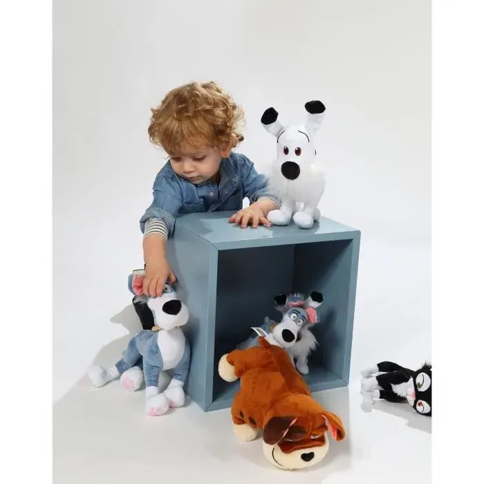 Peluche GIPSY TOYS Idéfix - Les Irréductibles, 25 cm - Peluche officielle du héros TV Peluche GIPSY TOYS Idéfix - Les Irréductibles, 25 cm - Peluche officielle du héros TV