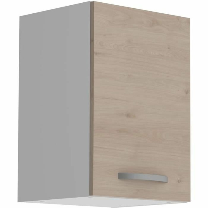 Oslo Meuble haut 1 porte - Décor Chêne Jackson Oslo Meuble haut 1 porte - Décor Chêne Jackson