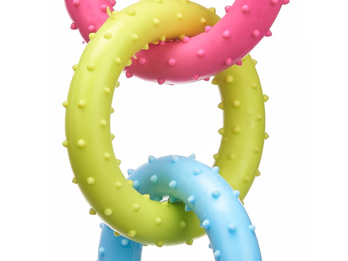 MASCOW Lot de 3 anneaux en silicone 8cm assortis