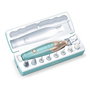 Beurer Set de Manicure et Pédicure Professionnel avec 10 Accessoires, Lumière LED et Batterie au Lithium