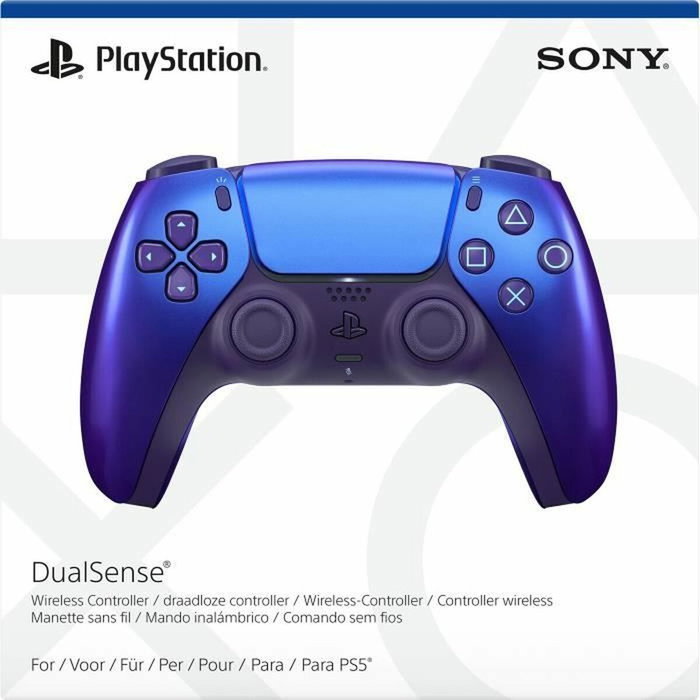 Sony Manette DualSense Chroma Indigo pour PS5 et PC Sony Manette DualSense Chroma Indigo pour PS5 et PC