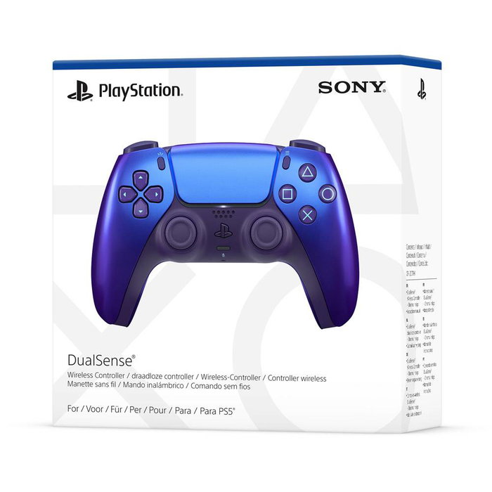 Sony DualSense Chroma Indigo – Manette sans fil pour PlayStation 5 (PS5) avec retours haptiques et gâchettes adaptatives, USB-C