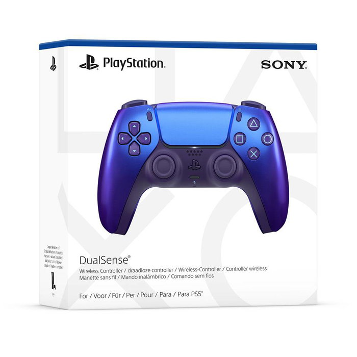 Sony DualSense Chroma Indigo – Manette sans fil pour PlayStation 5 (PS5) avec retours haptiques et gâchettes adaptatives, USB-C