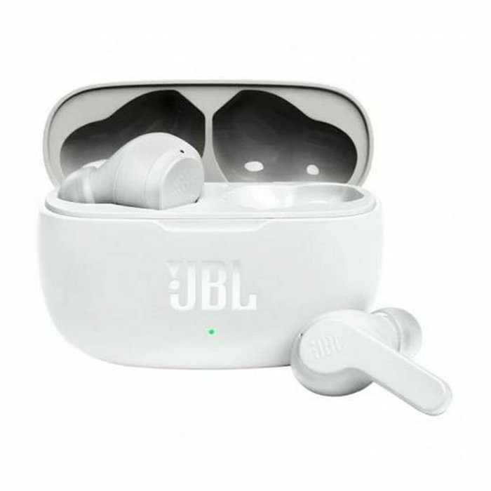 Casques Bluetooth avec Microphone JBL JBLW200TWSWHT Blanc