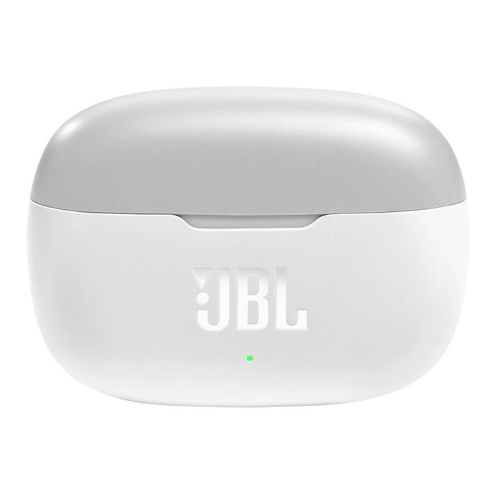 Casques Bluetooth avec Microphone JBL JBLW200TWSWHT Blanc Casques Bluetooth avec Microphone JBL JBLW200TWSWHT Blanc
