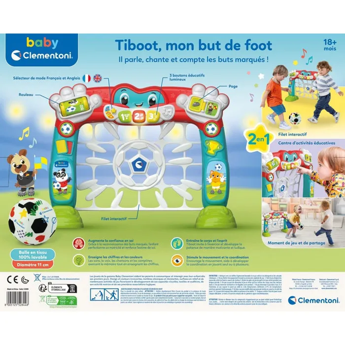 Tiboot, Mon But de Foot - Clementoni Tiboot, Mon But de Foot - Clementoni